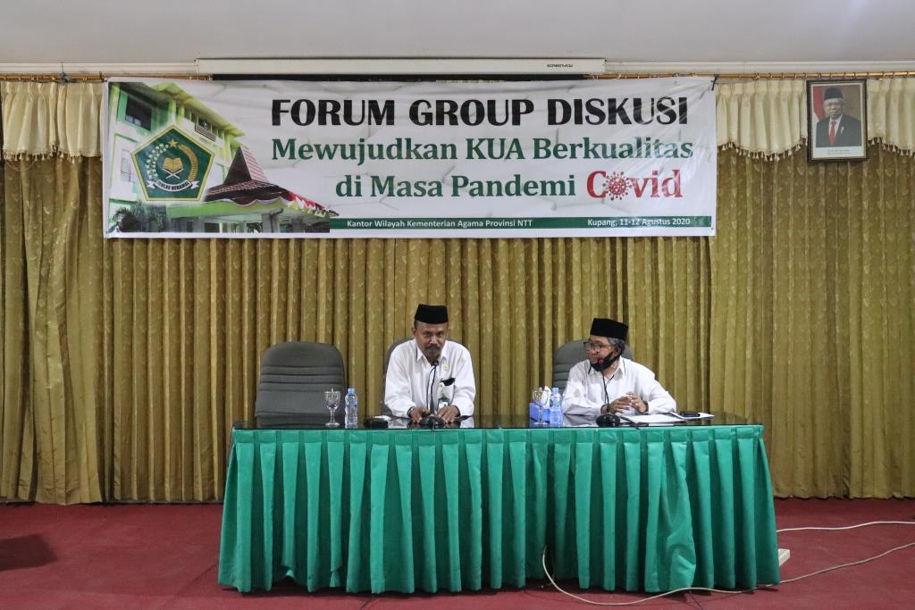 Forum Group Diskusi Mewujudkan KUA Berkualitas di Masa Pande